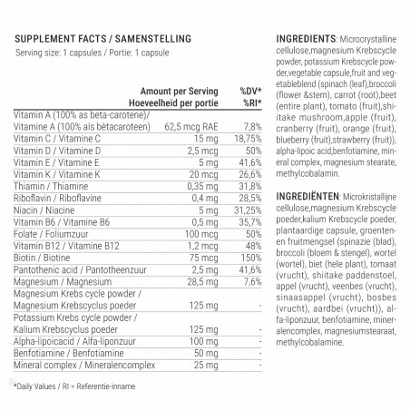 Whole Food Multivitamin with Minerals