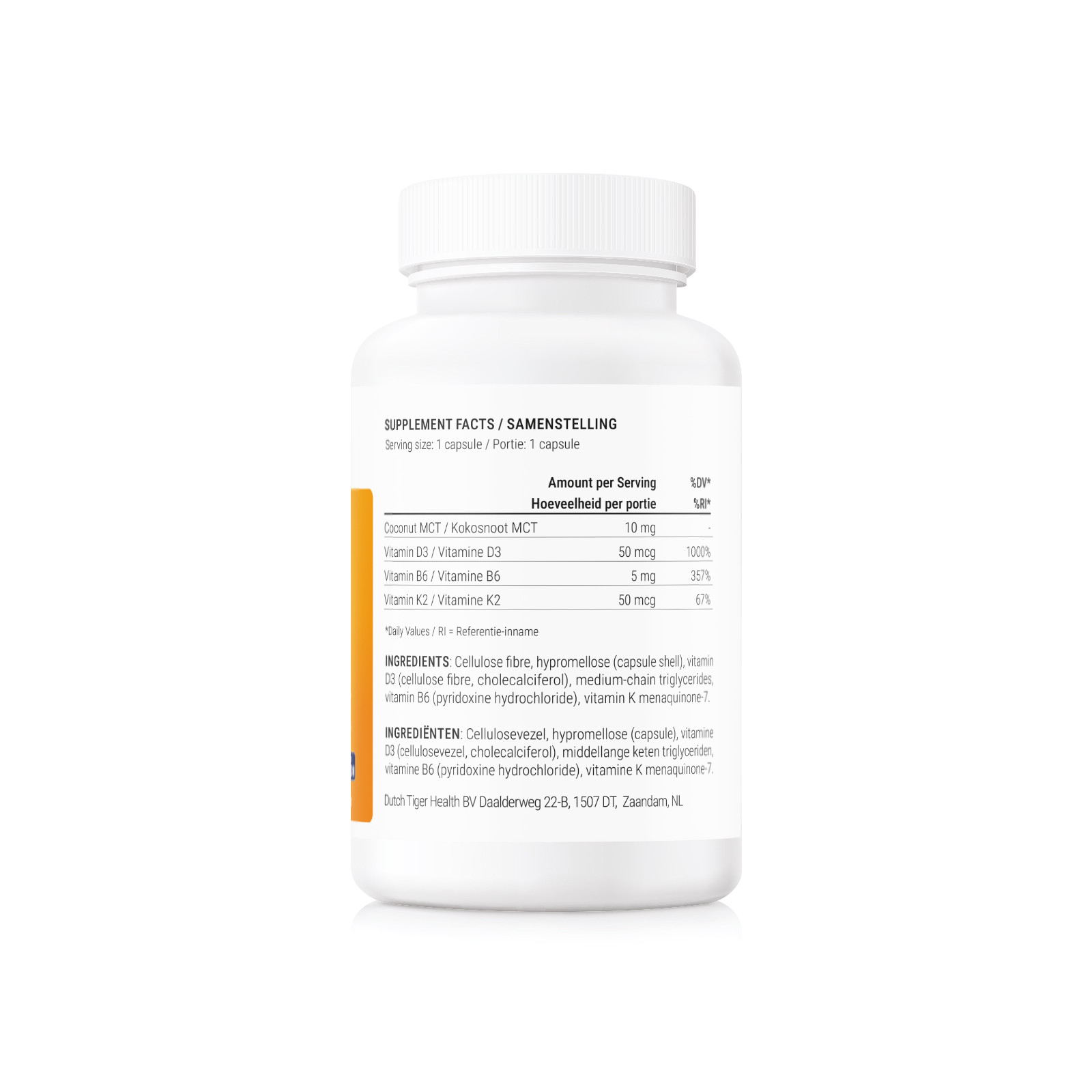 Vitamina D3 e K2 (2.000 UI) – 60 cápsulas