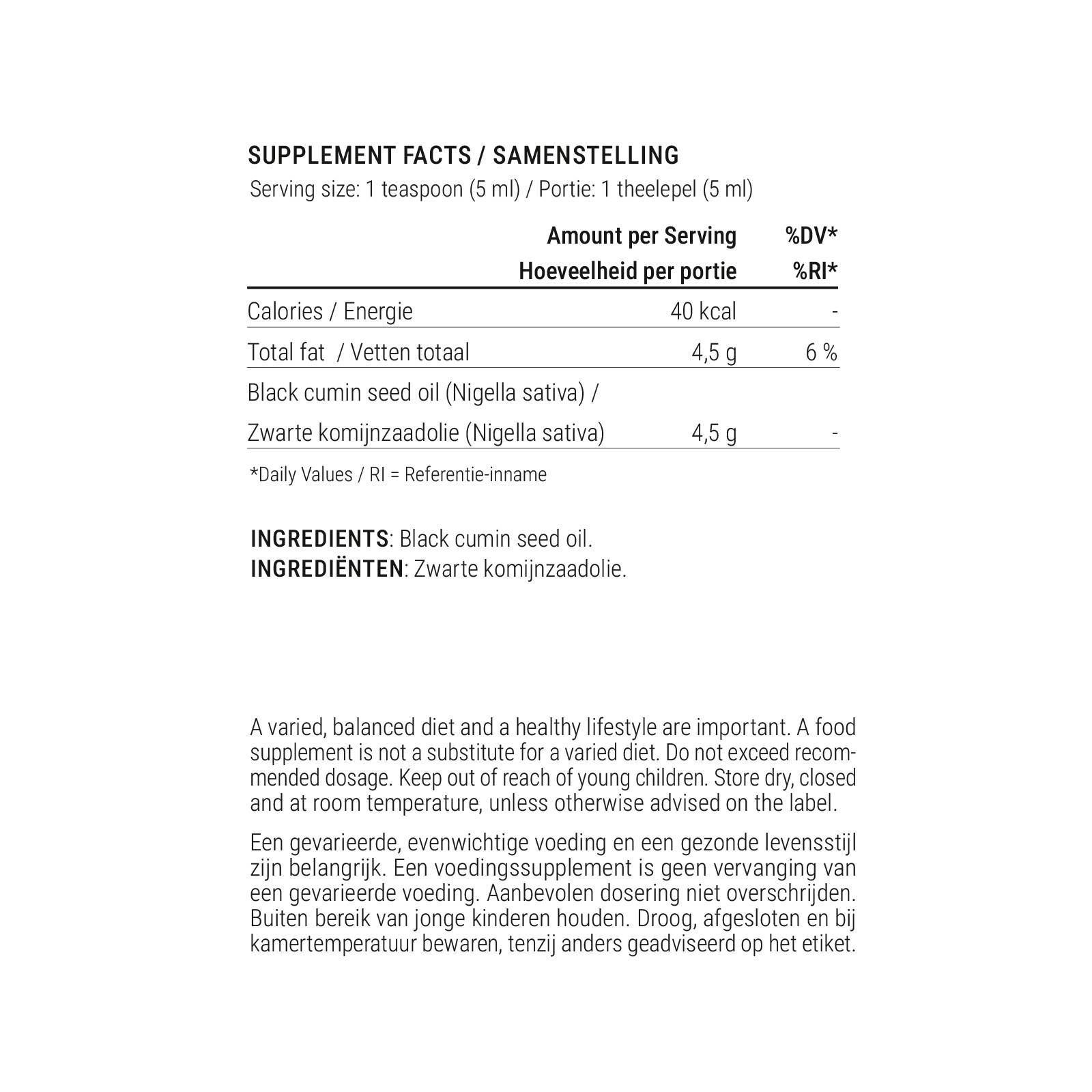 Black Seed Oil